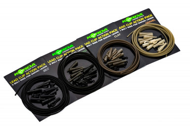 Korda - Lead Clip Action Pack Clay