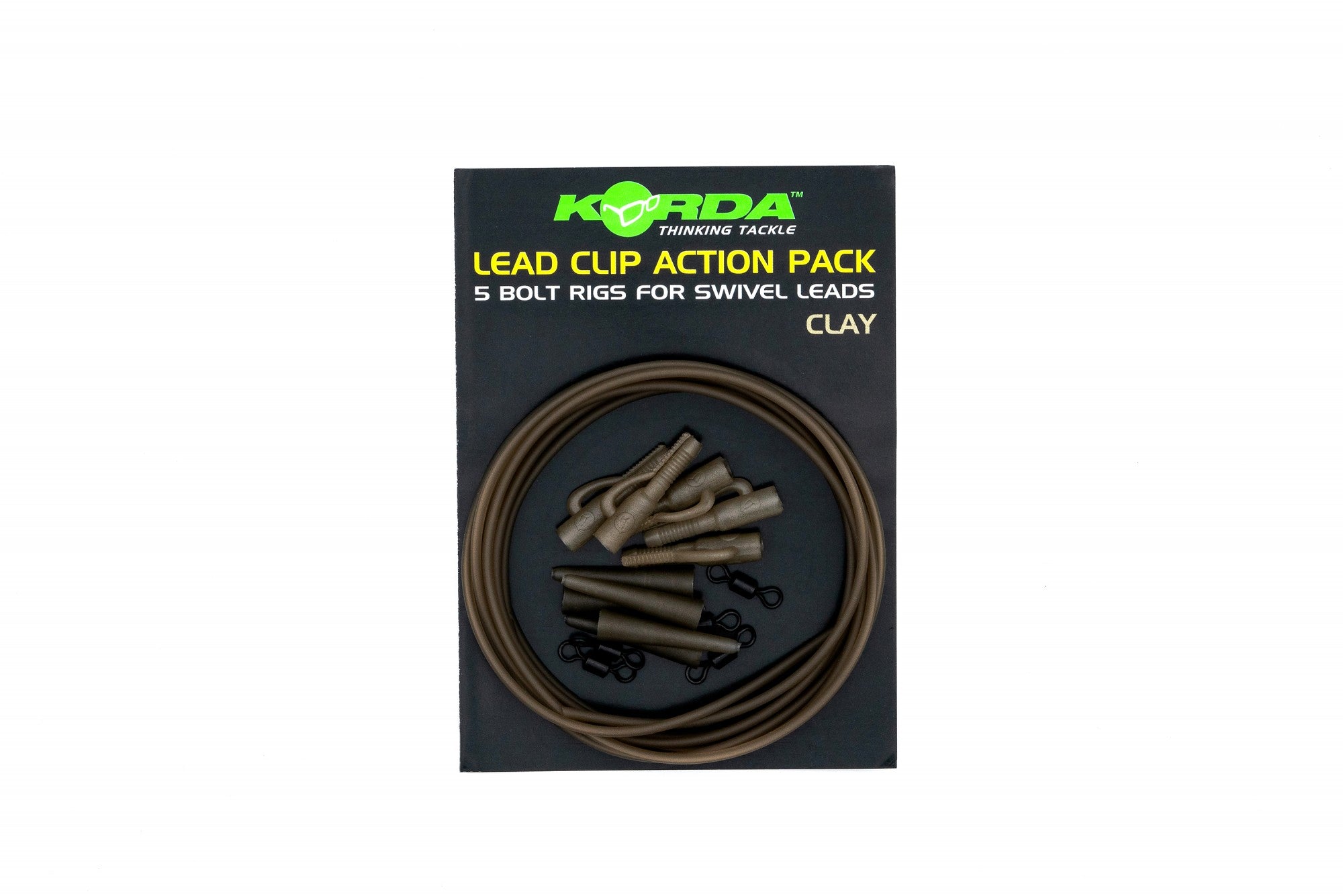 Korda - Lead Clip Action Pack Clay