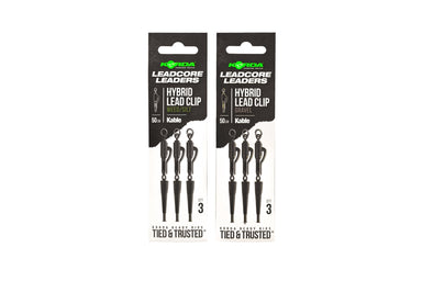 Korda - Kable Leadcore Leader Hybrid Lead Clip Gravel 50cm