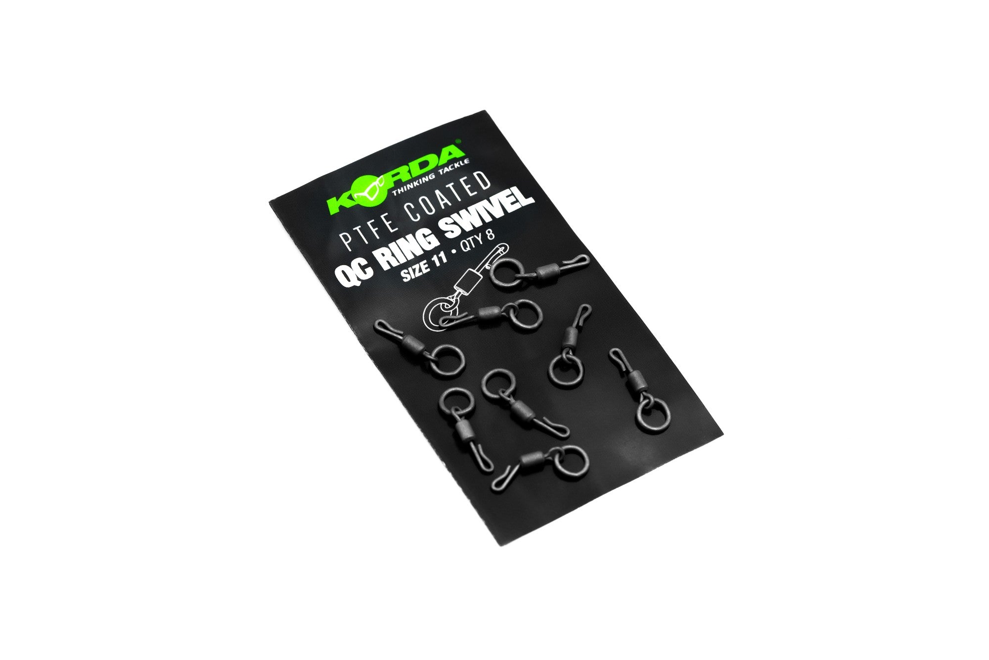 Korda - PTFE QC Ring Swivel Size 8