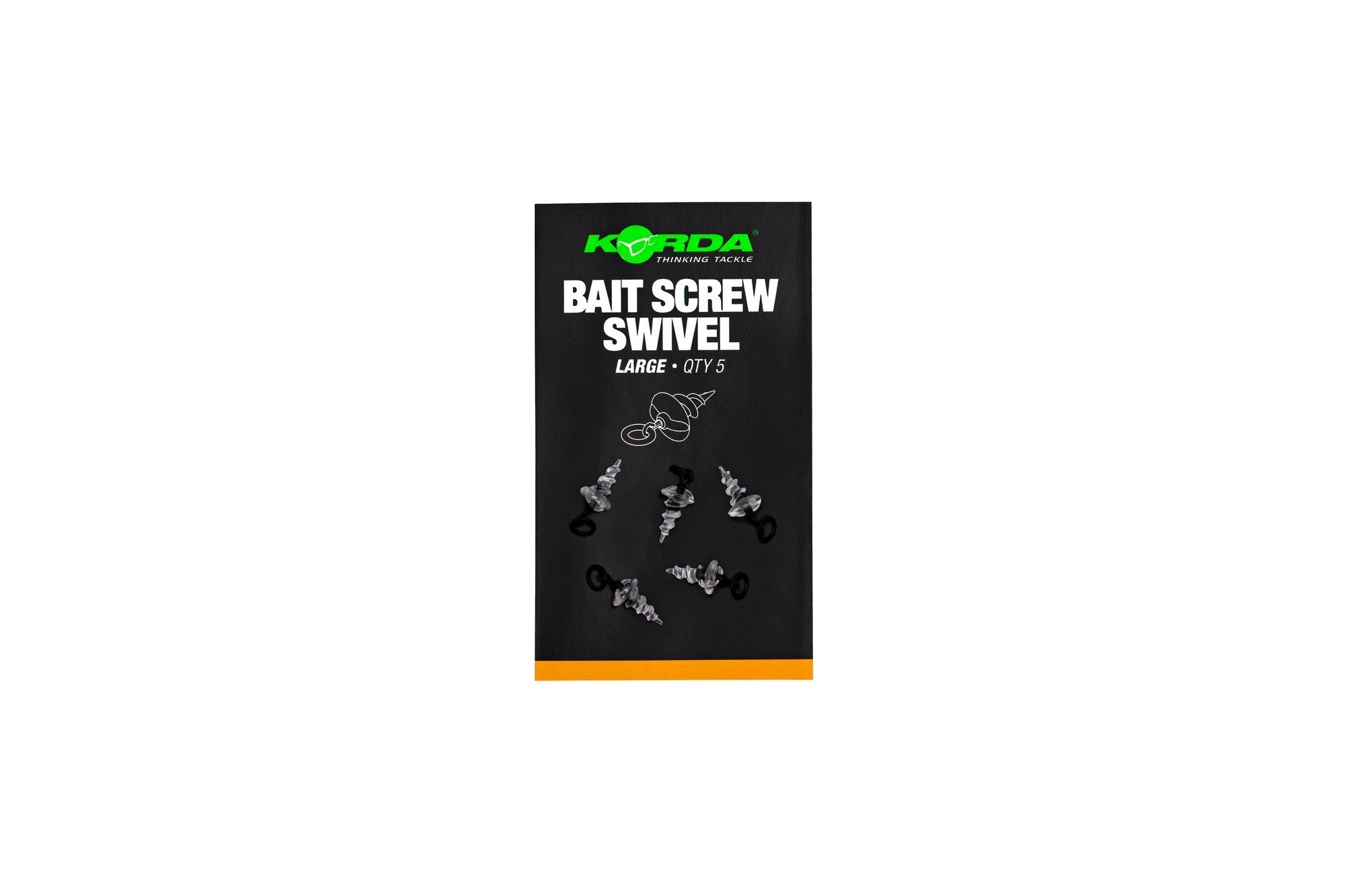 Korda - Bait Screw Swivel Medium