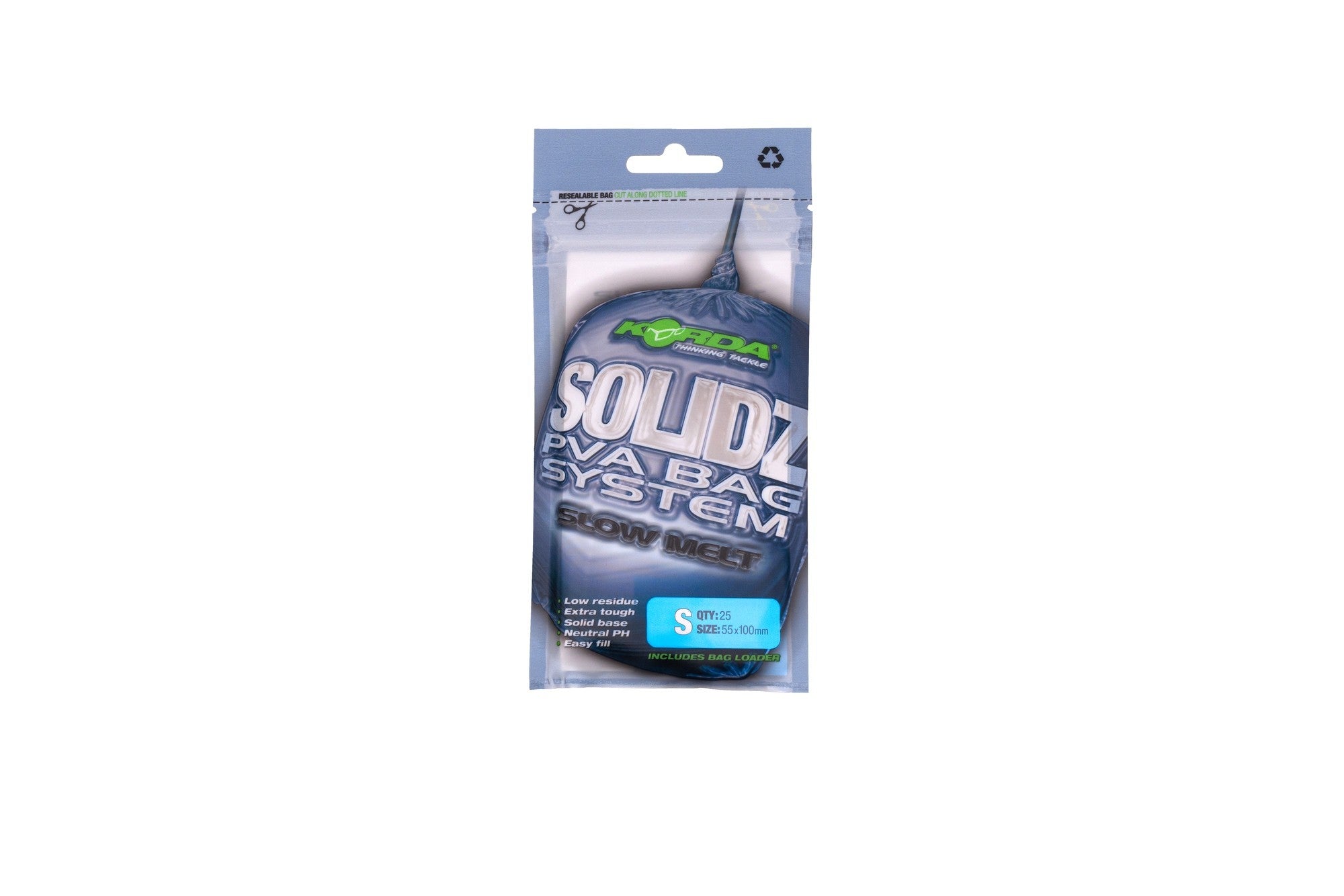 Korda - Solidz Slow Melt PVA Bags S