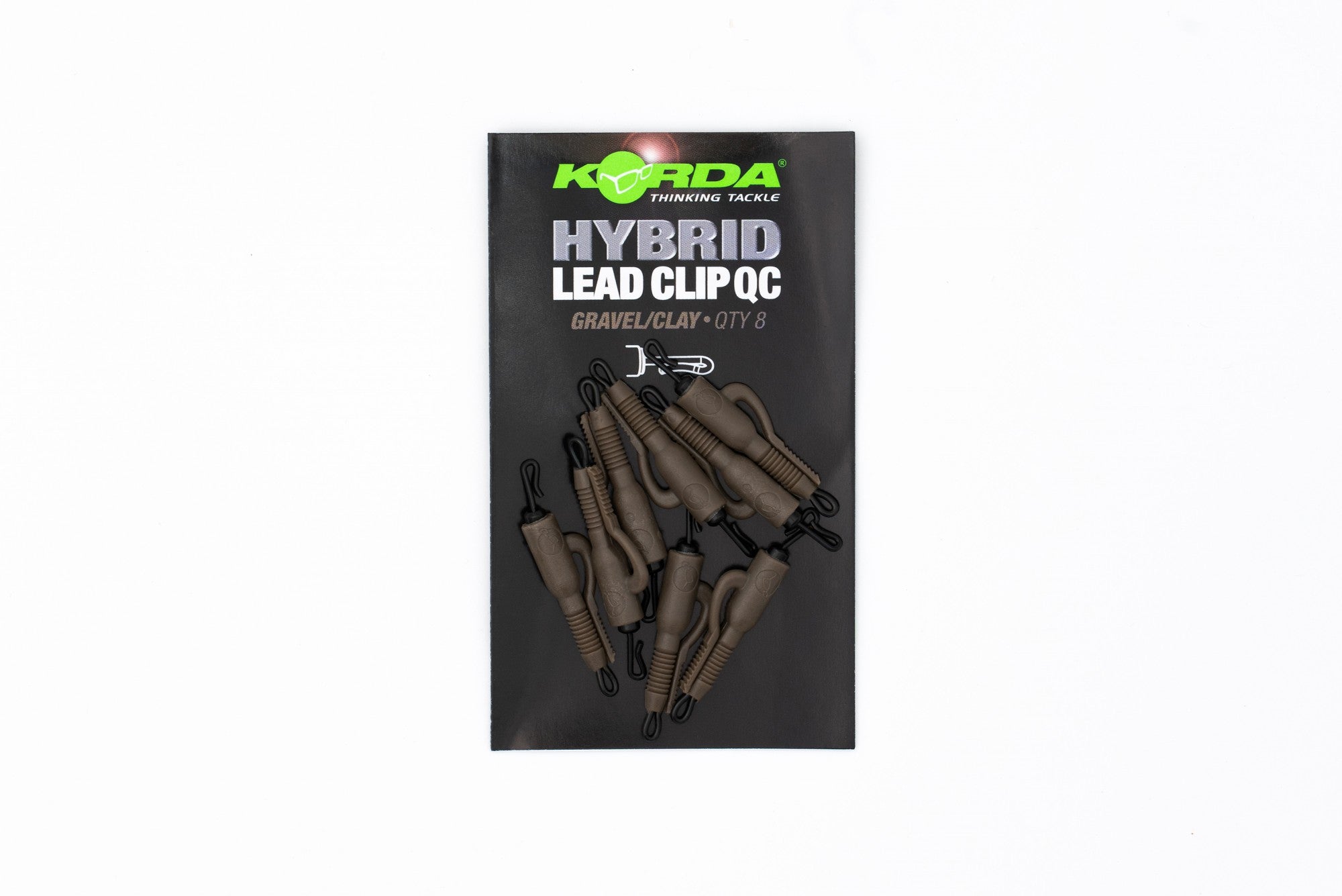 Korda - Hybrid Lead Clip QC Swivel Gravel/Clay