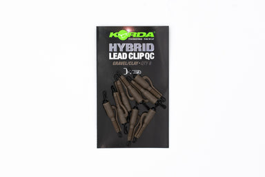 Korda - Hybrid Lead Clip QC Swivel Gravel/Clay