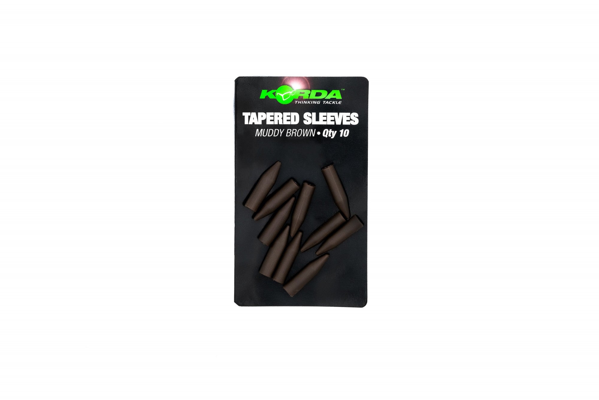 Korda - Tapered Silicone Sleeves Brown