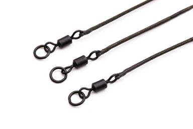 Korda - Kable Leadcore Leader Ring Swivel Gravel 1m