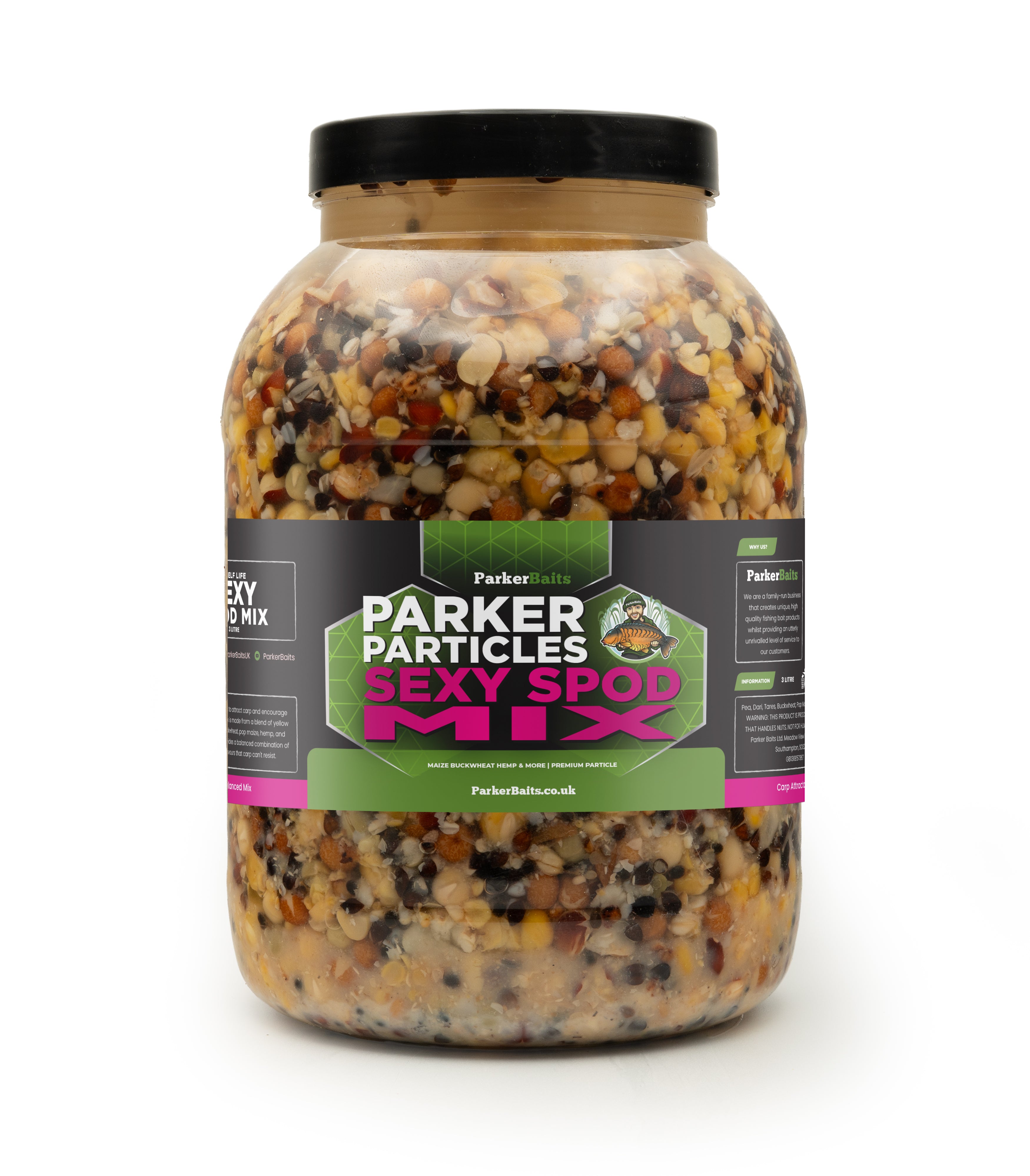 Parker Baits Sexy Spod Mix 3kg Shelf Life