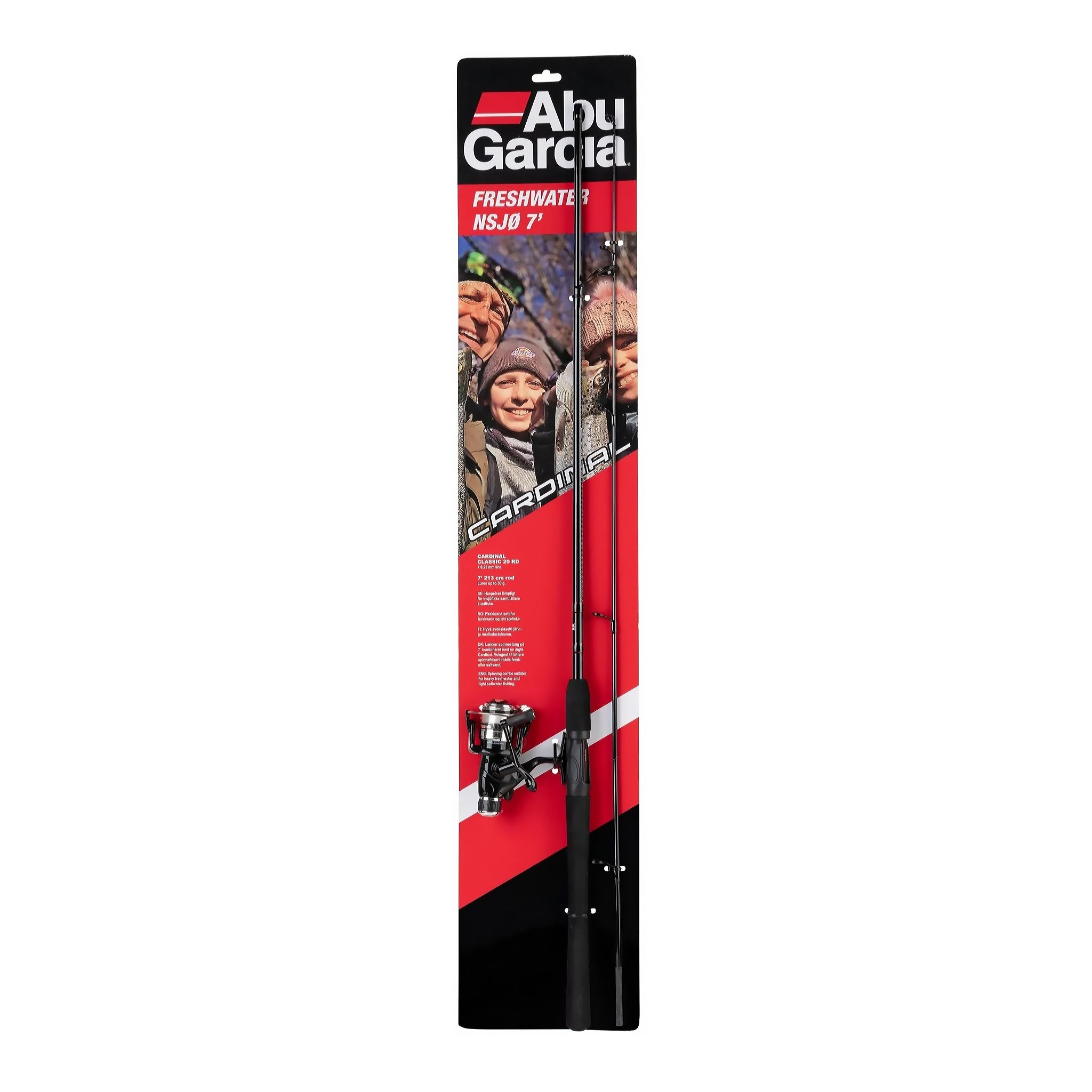 Abu Garcia - Cardinal Classic 20 RD Freshwater Spinning Combo – 7ft / 213cm