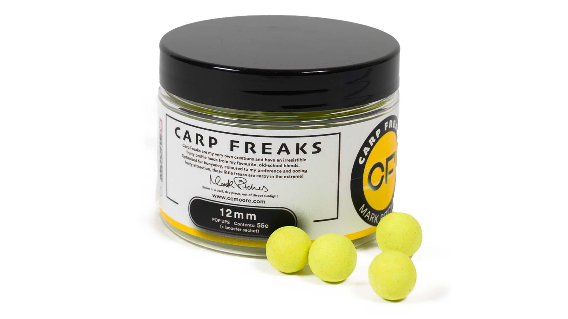 CC Moore Carp Freaks Pop Ups Yellow