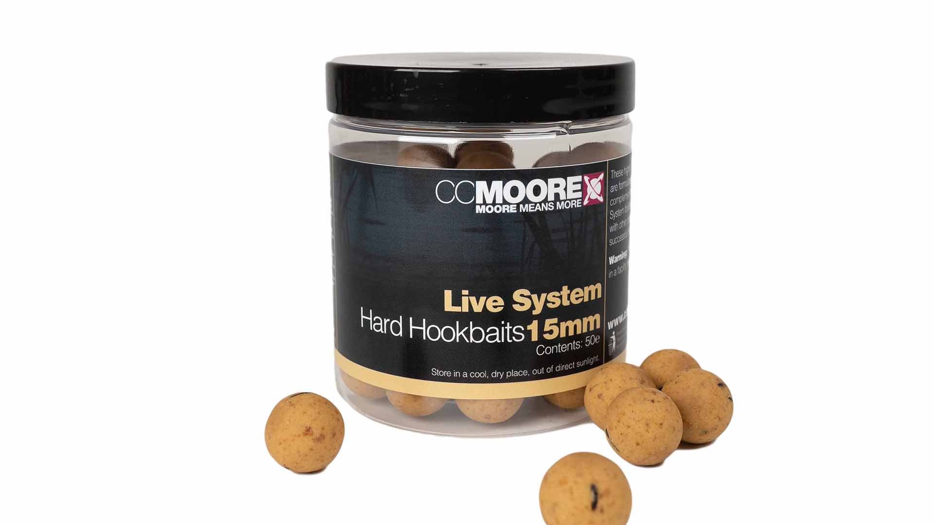 CC Moore Live System Hard Hookbaits 15mm