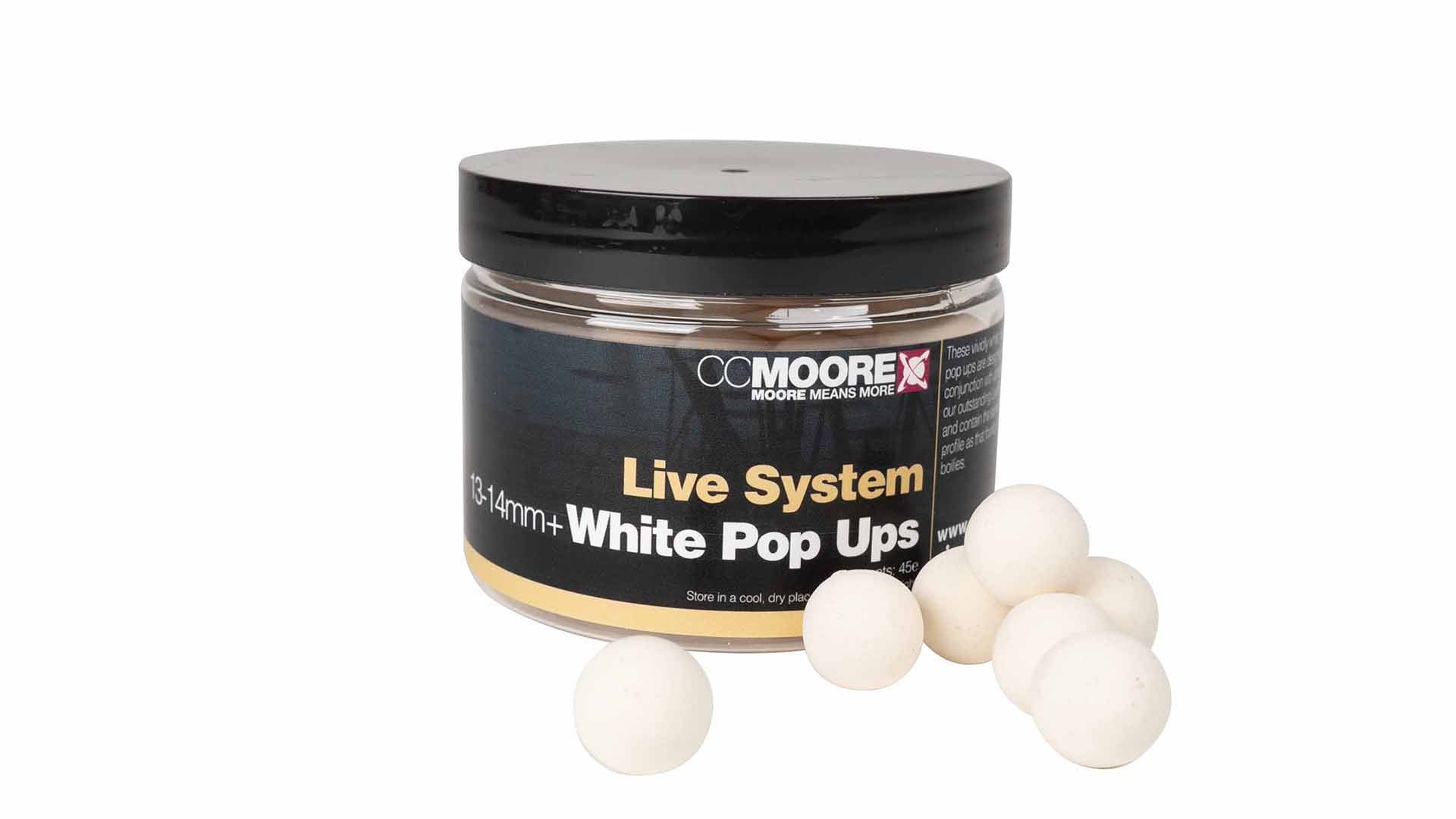 CC Moore Live System Pop Ups White