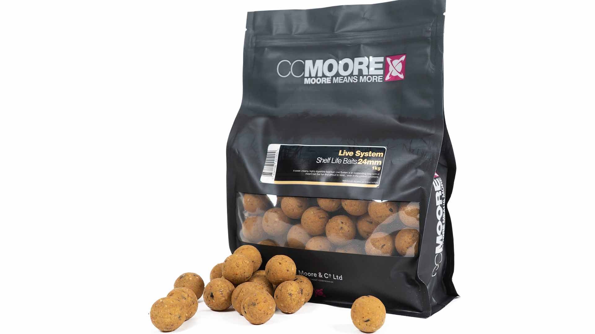 CC Moore Live System Shelf Life Boilies 24mm