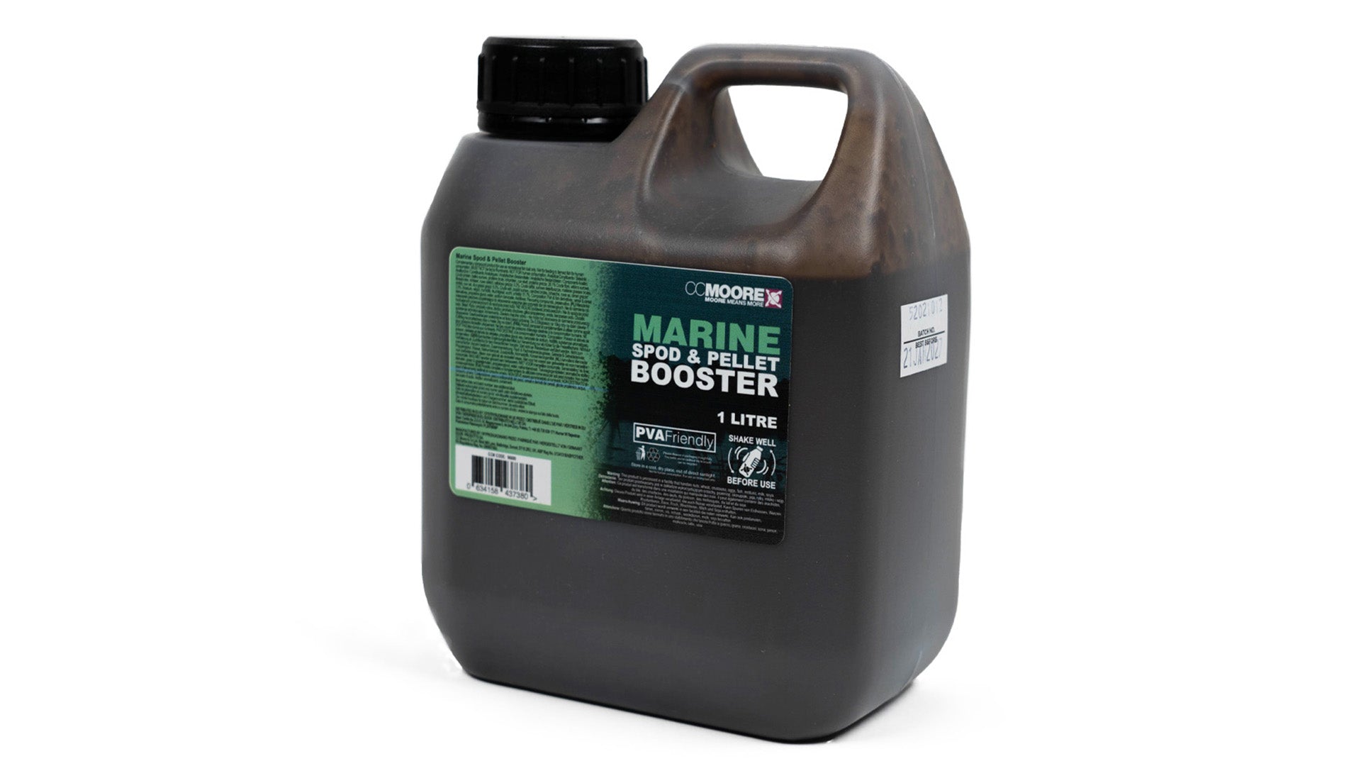 CC Moore Marine Spod and Pellet Booster 1 litre bottle of salty fish shellfish carp liquid