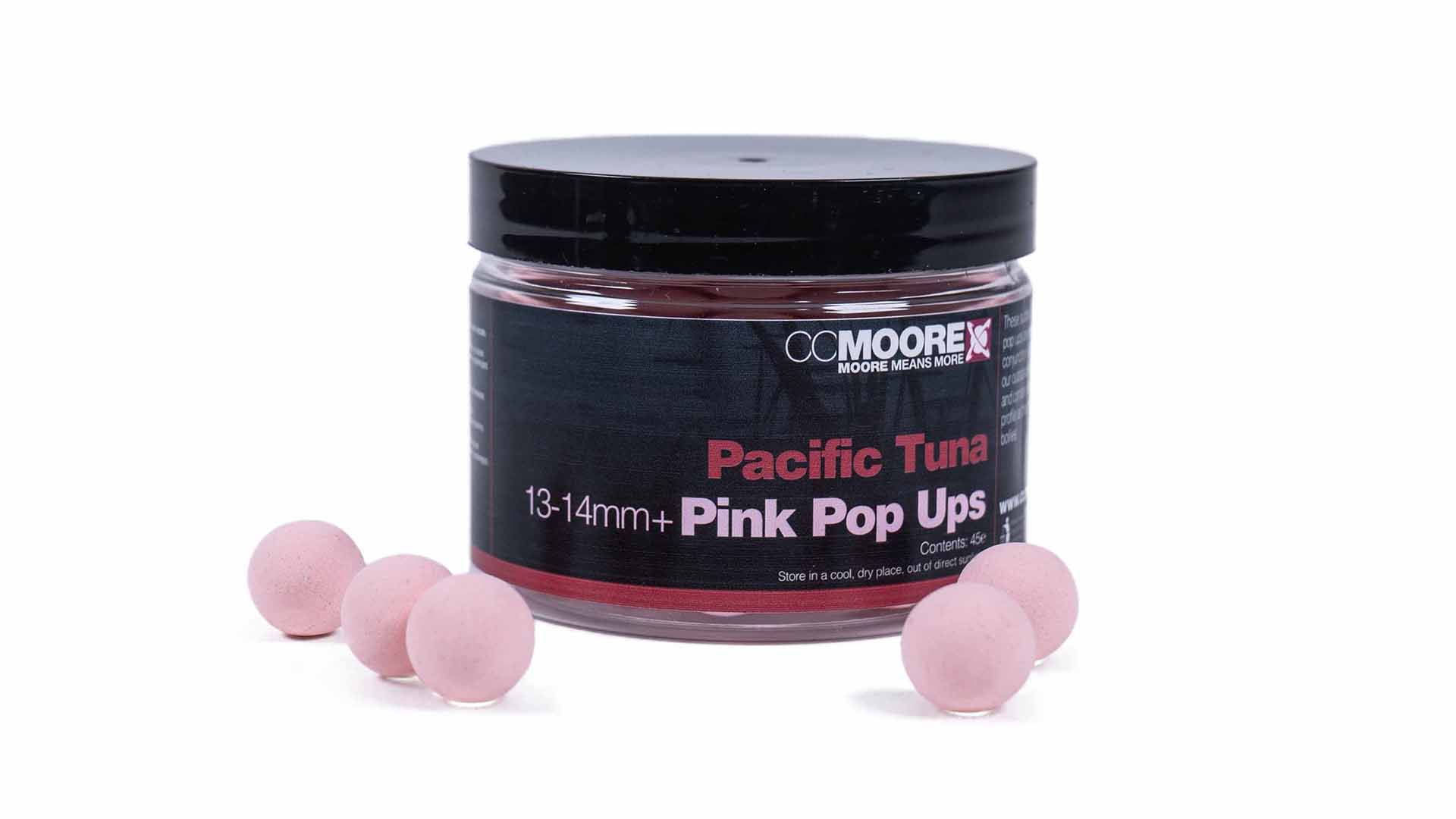 CC Moore Pacific Tuna Pink Pop Ups carp fishing hookbait