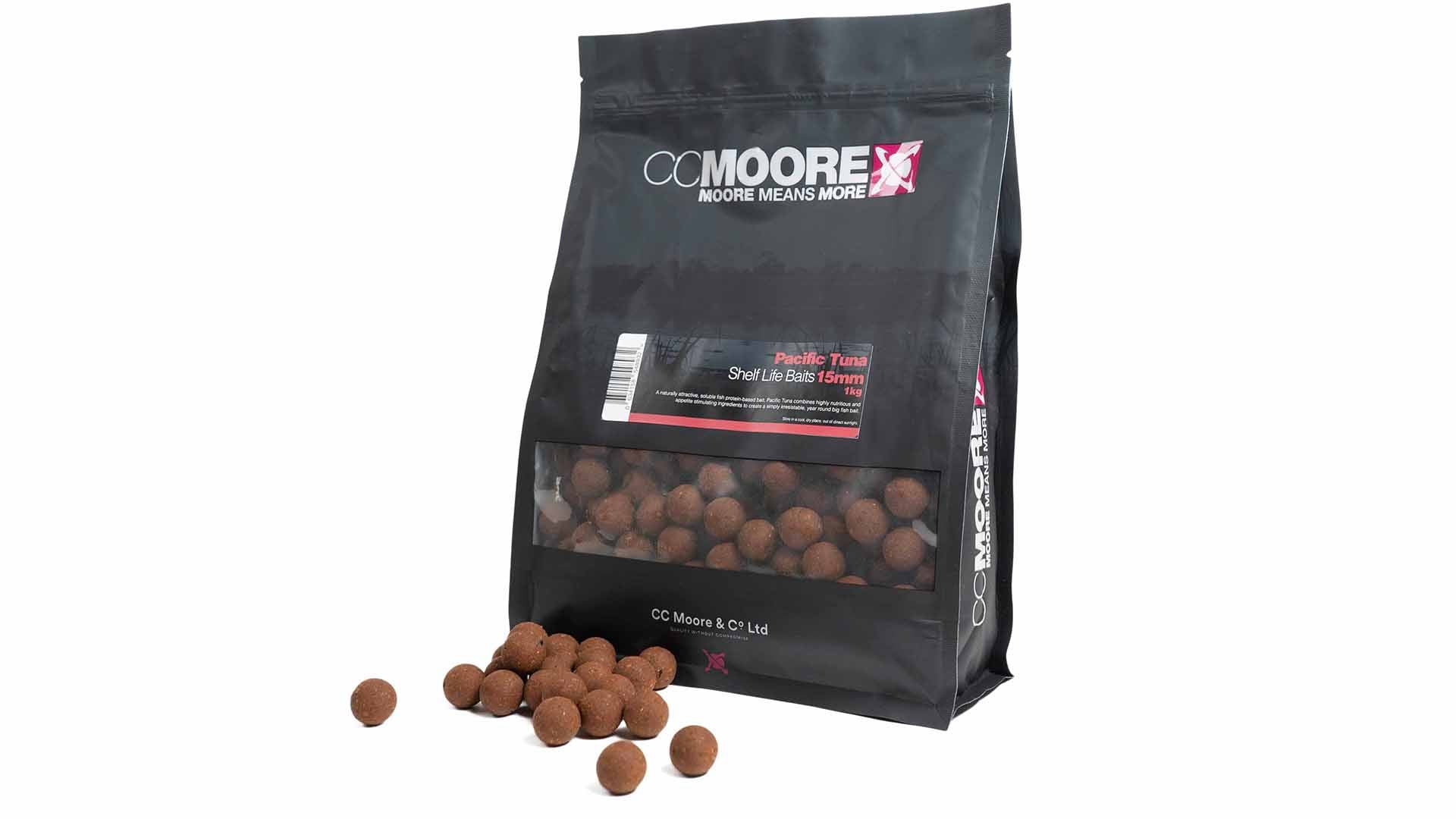CC Moore Pacific Tuna Shelf Life Boilies 15mm carp fishing bait