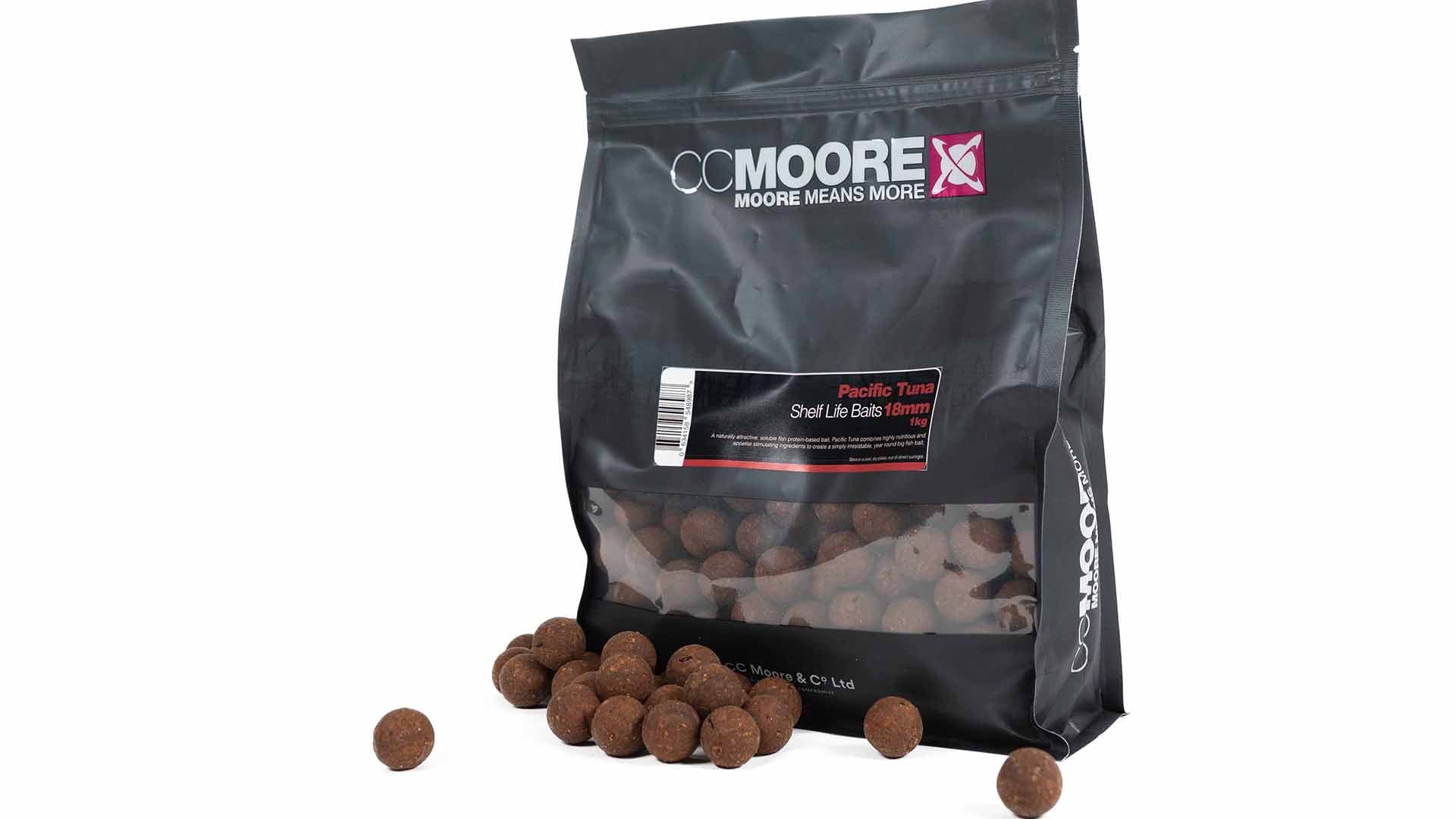 CC Moore Pacific Tuna Shelf Life Boilies 18mm carp fishing bait