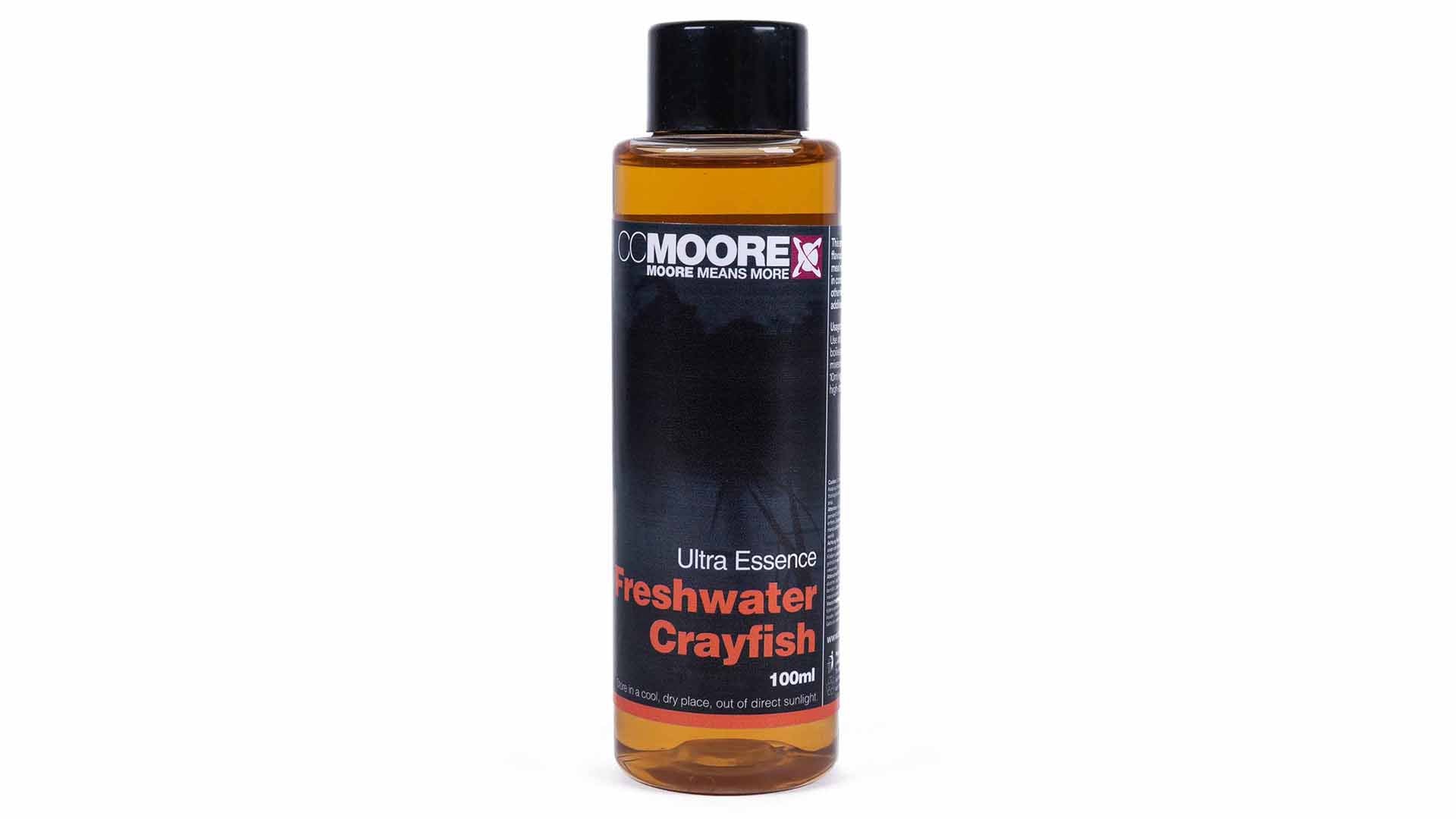 CC Moore Ultra Freshwater Crayfish Essence 100ml bottle of savoury crayfish carp bait flavour