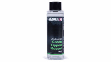 CC Moore Ultra Green Lipped Mussel Essence 100ml bottle of smoky GLM carp bait flavour