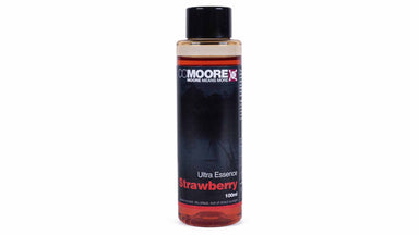 CC Moore Ultra Strawberry Essence 100ml bottle of sweet rounded fruit carp bait flavour