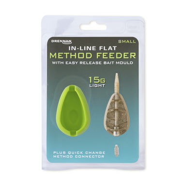 Drennan Flat Feeder and Mould Small 15g flat method feeder