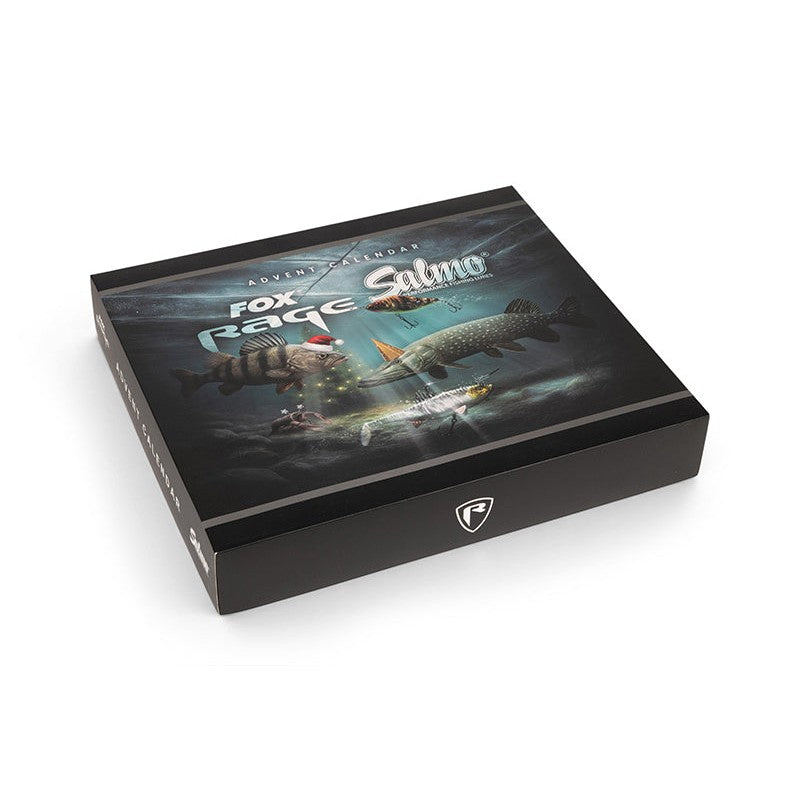 Fox Rage Salmo 2026 Christmas Lure Calendar, closed box